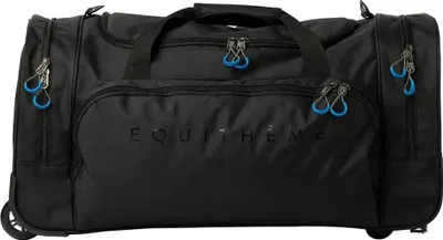 Produktbild von Equitheme Sport Wheeled Duffelbag Schwarz  Schwarz One Size
