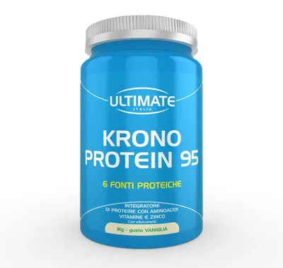 Immagine prodotto di Ultimate Krono Protein 95 Crema/Vaniglia 1 Kg