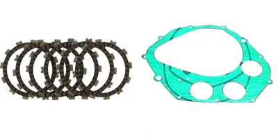 Zdjęcie produktu dla Tarcze sprzęgła i uszczelka do Suzuki GN 400 z 1980 r. – nowe