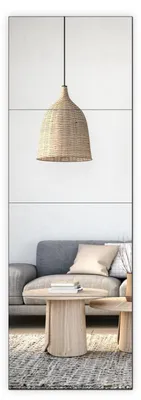 Obrázok produktu pre Zrkadlá na stenu, obklady, 4 kusy, 40x30 cm, bez rámu, vhodné do obývačky alebo kúpeľne