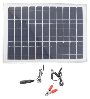 Obrázek produktu pro Sada solárních panelů 100 W, rychlé nabíjení, 12 V, duální USB nabíječka do auta pro motocykly, lodě, námořní plavidla, karavany