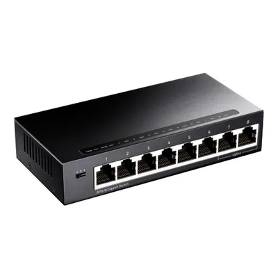 Zdjęcie produktu dla Cudy GS108, Nie zarządzany, Gigabit Ethernet (10/100/1000), Pełny dupleks