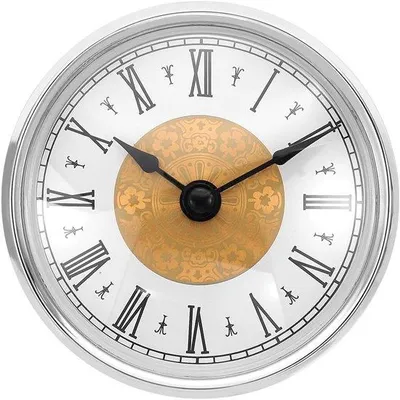 Productafbeelding van Solidchoice - Quartz Klok Inzet 80mm met Romeinse Cijfers, 1 Stuk