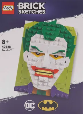 Produktbild von LEGO Batman Brick Sketches The Joker 40428, Bausatz, 8 Jahr(e), Kunststoff, 170 Stück(e)