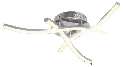 Obrázek produktu pro Stropní svítidla, elegantní design, energeticky úsporné LED, stříbrná
