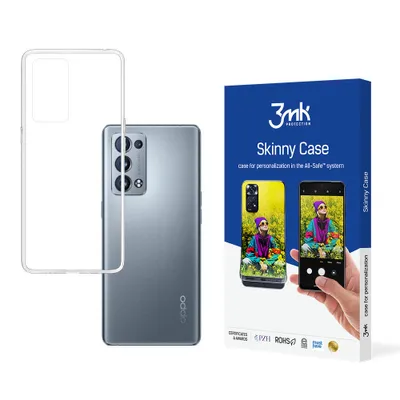 Image de 3mk Skinny Case Transparent pour Oppo Reno6 Pro 5G KP20184