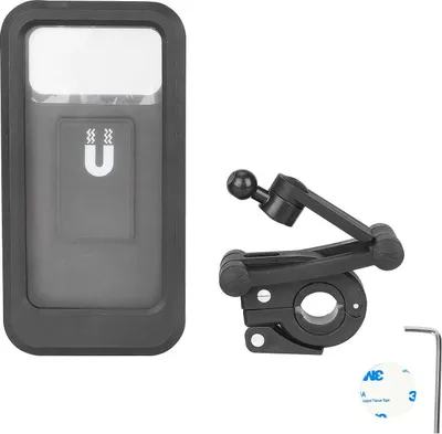 Produktbild von Wasserdichte Fahrrad-Touchscreen-Smartphonehalterung Fahrradtelefon-Lenkerklemme Magnetischer Telefonhalter