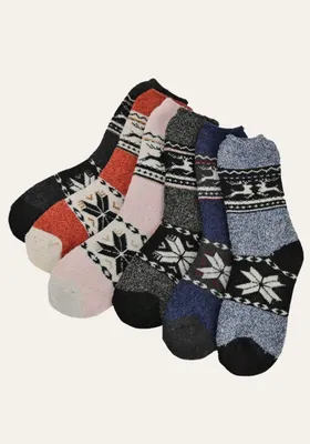 Produktbild von Alpaka Damen Wollsocken Rudolfine - Farbe: Rosa | Größe: 39-42