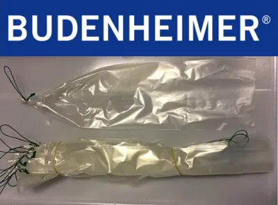 Produktbild von Sterildarm Budenheimer Rifol Kunstdarm Kaliber 90/50 für Koch- und Brühwurst – 20 Stück