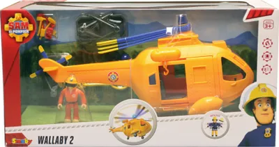 Produktbild von Simba Feuerwehrmann Sam Hubschrauber Wallaby II mit Figur; 109251002