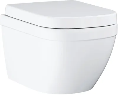 Produktbild von Grohe Euro Keramik Set Wand-Tiefspül-WC / Klosett mit SoftClose, Befestigungsset