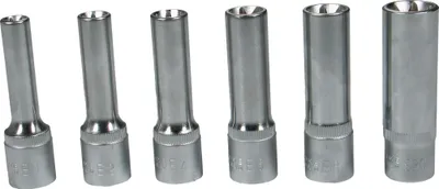 Produktbild von Steckschlüssel Satz TORX E-PROFIL 6 tgl. 1/2-Antrieb E10, 12, 14, 16, 18, 20