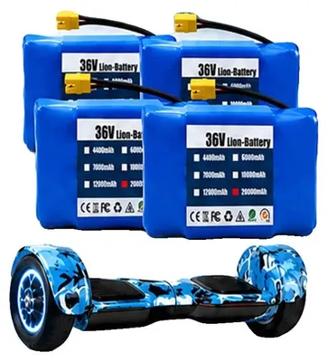 Obrázek produktu pro Lithium-iontová bateriová sestava, kapacita 20 000 mAh, napětí 36 V, 20 000 mAh (4 články)