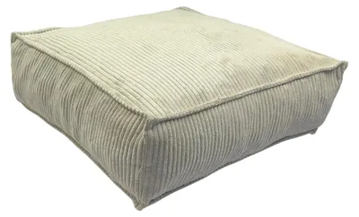 Produktbild von Poso großes Sitzkissen, hellbeiger Cord, 60x60
