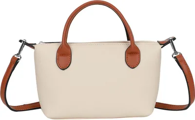 Produktbild von Gallantry, Handtasche für Damen mit abnehmbarem, verstellbarem Schulterriemen, Beige