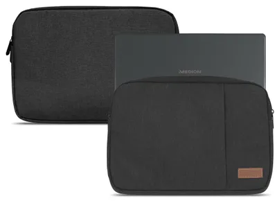 Produktbild von Notebook Sleeve Tasche Medion Akoya E3222 E3223 Hülle Laptop Schutzhülle CaseFarbe:Schwarz