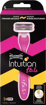 Produktbild von Wilkinson Sword Intuition f.a.b. Damen Nass Rasierer Rasiert in beide Richtungen