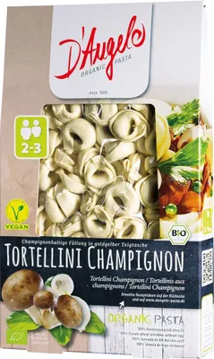 Zdjęcie produktu dla TORTELLINI Z PIECZARKAMI250 g - D`ANGELO