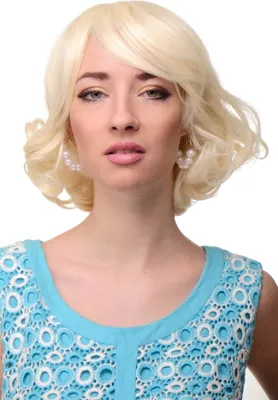 Produktbild von WIG ME UP Damenperücke Lichtblond Wellig Schulterlang Modell: 3500