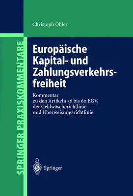 Obrázok produktu pre Europäische Kapital- und Zahlungsverkehrsfreiheit