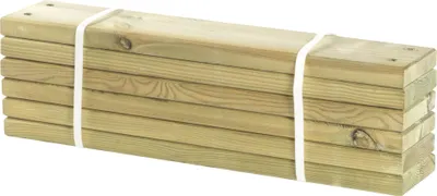 Produktbild von Plus Planken PIPE 60 cm - 6 Stck. druckimprägniert
