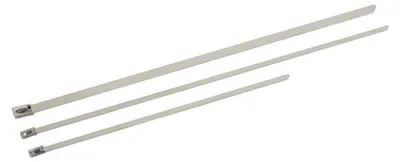 Obrázek produktu pro Pásky z nerezové oceli, sada 20 ks - 4,7x200 mm