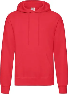 Zdjęcie produktu dla Bluza męska, kaptur - FOL HOODED SWEAT - red - rozmiar 2XL