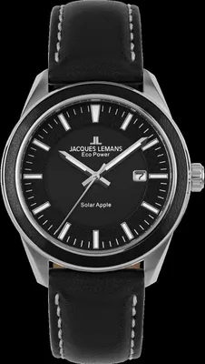 Produktbild von Jacques Lemans 1-2116A Eco Power Apple Herrenuhr 40mm 10ATM