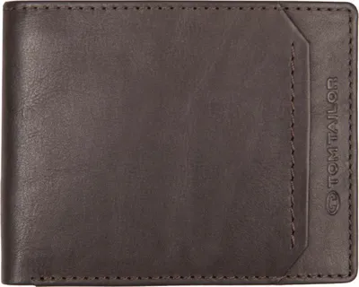 Produktbild von Tom Tailor Herrenbörse Lederbörse Jeansbörse dunkelbraun dark brown sam