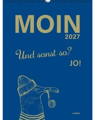 Immagine prodotto di MOIN!: Calendario da parete 2027 - Se va fatto, va fatto
