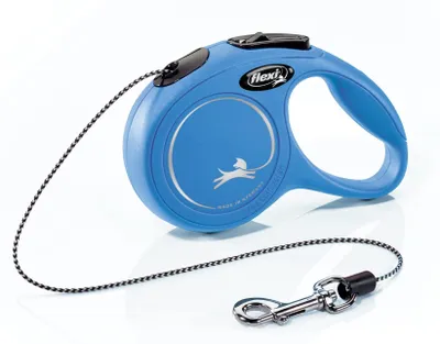 Obrázek produktu pro flexibilní navíjecí vodítko pro psy, ergonomické, 3 m, velikost XS, modré