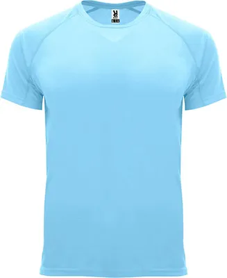 Produktbild von Roly Sport CA0407 | Bahrain T-Shirt mit Raglan-Ärmeln - Farbe: Sky Blue 10 - Größe: M