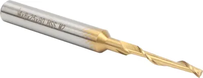 Obrázek produktu pro 4x8x25x80mm jednofrézová fréza z rychlořezné oceli m2 pro gravírování vrtání řezání