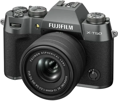 Produktbild von Fujifilm X-T50 Holzkohle + 15-45