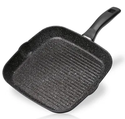 Zdjęcie produktu dla Patelnia grillowa STONELINE® 32 cm | bez pokrywki – czarna