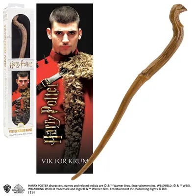 Immagine prodotto di Harry Potter replica bacchetta in PVC Viktor Krum 30 cm