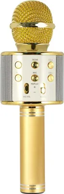 Obrázek produktu pro Xtreme Hollywood, Mikrofon na karaoke, Dynamický, WAV, Digitální, Kabelový a bezdrátový, Bluetooth/3.5 mm