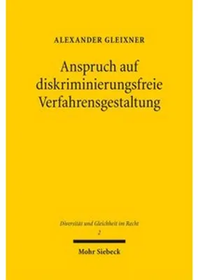 Immagine prodotto di Anspruch auf diskriminierungsfreie Verfahrensgestaltung
