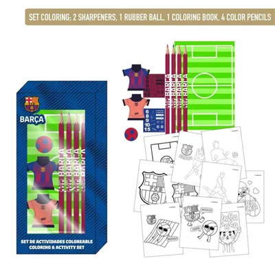 Zdjęcie produktu dla Zestaw do kolorowania z motywem FC Barcelona