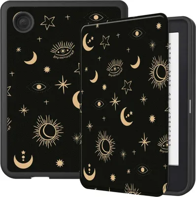 Produktbild von imoshion Design Slim Soft Case Sleepcover Kobo Clara 2E / Tolino Shine 4 - Stars Sky