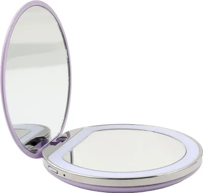 Produktbild von AILORIA MAQUILLAGE - Taschenspiegel mit dimmbarer LED-Beleuchtung (USB) LILA