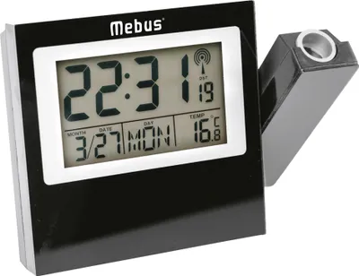Produktbild von MEBUS Projektions-Funkwecker digital