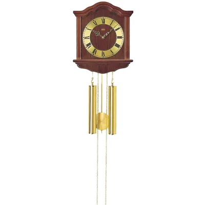 Produktbild von AMS H206-1 Mechanische Pendeluhr mit Nussbaumgehäuse und 8-Tage BimBam-Schlagwerk