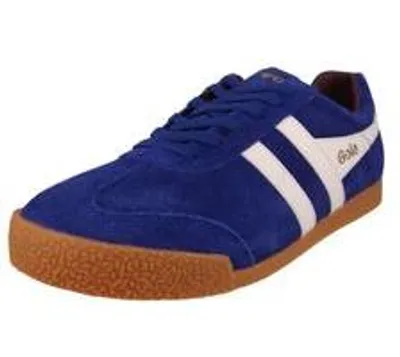 Image de Gola Pour des hommes Faible Sneaker Harrier CMA192 Low Top CMA192 bleu