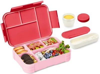 Image de Boîte à goûter en plastique pour enfants, 1 200 ml