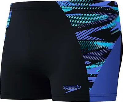 Imagen del producto de Pantalón de baño tipo bóxer Speedo End+ Max Splice, color azul, talla UK 32, para hombre, color azul, talla UK 32