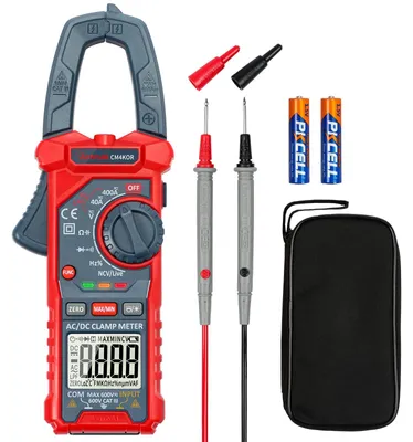 Stromzange 4000 Count, AC/DC Multimeter, Spannung, Widerstand, Kapazität