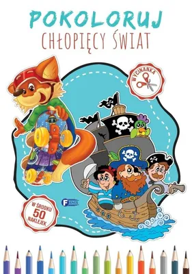 Produktbild von Pokoloruj chlopiecy swiat