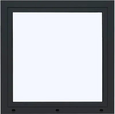 Produktbild von ARON Ternum Aluminiumfenster RAL 7016 anthrazitgrau 1 Flügelig (Dreh-Kipp) 700x700 mm DIN Links