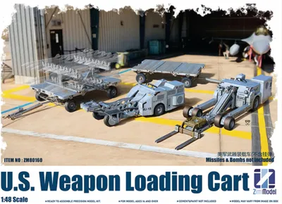 Produktbild von Zimi Model ZM80160 - 1/48 U.S.Weapon loading Gart - Neu